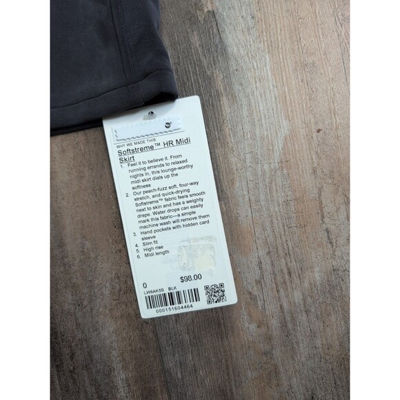 lululemon athletica Black Pencil Skirt - Picture 2 of 3